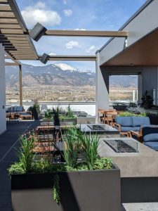 Rooftop Mountain View from Lumen8 Restaurant - NEW